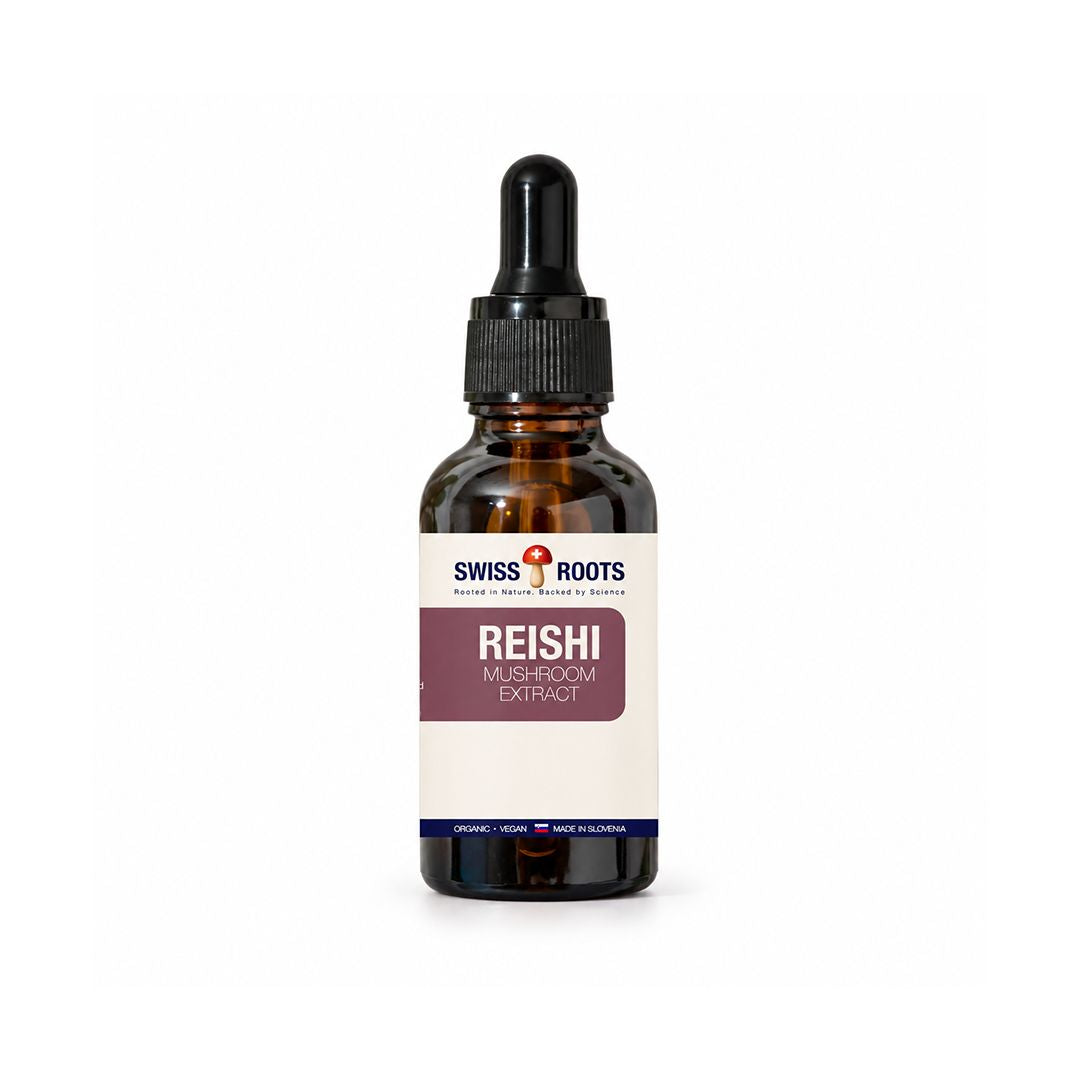 Swiss Roots™ Reishi, flüssiger Pilzextrakt, 30 ml