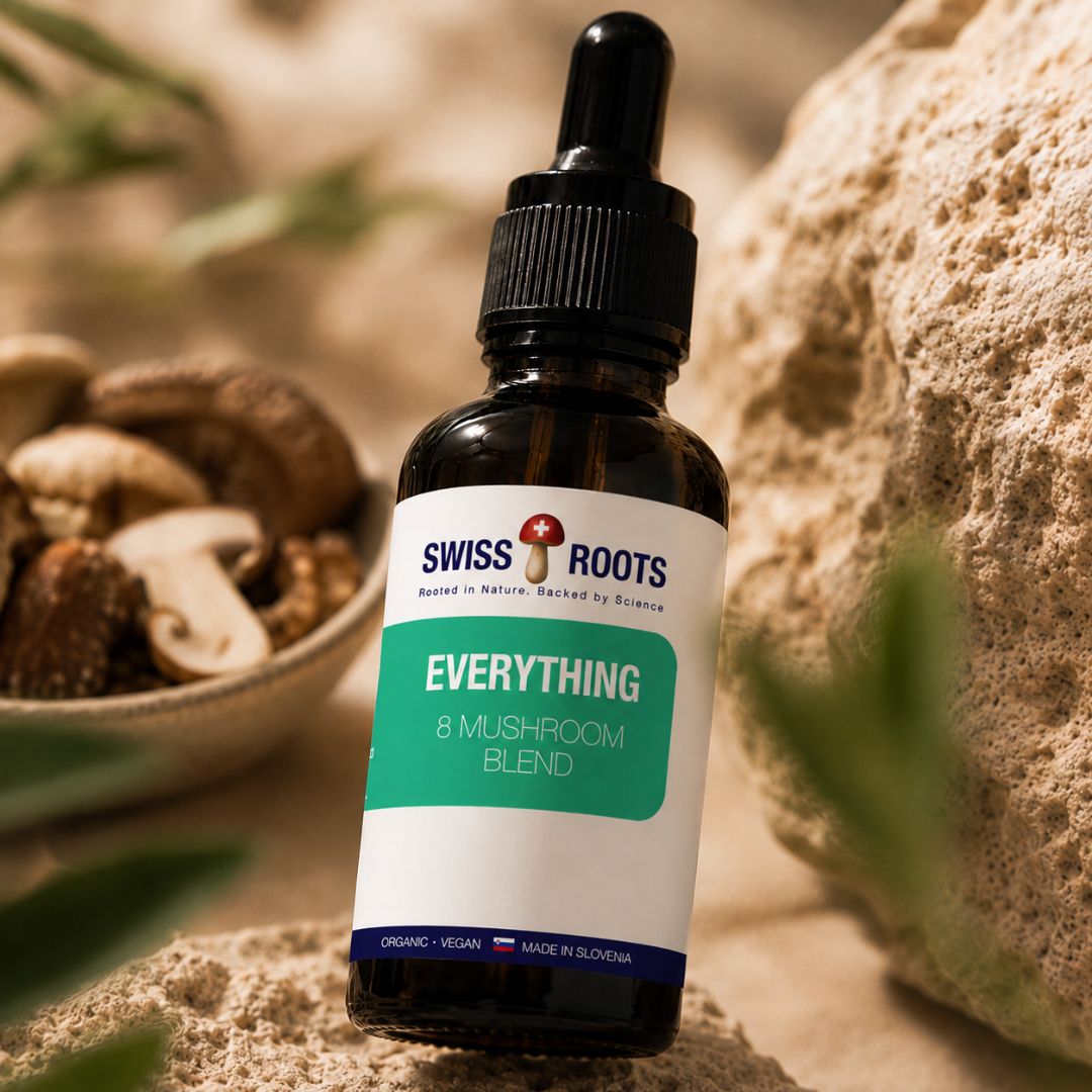 Swiss Roots™ Pilzkomplex, flüssiger Pilzextrakt, 30 ml