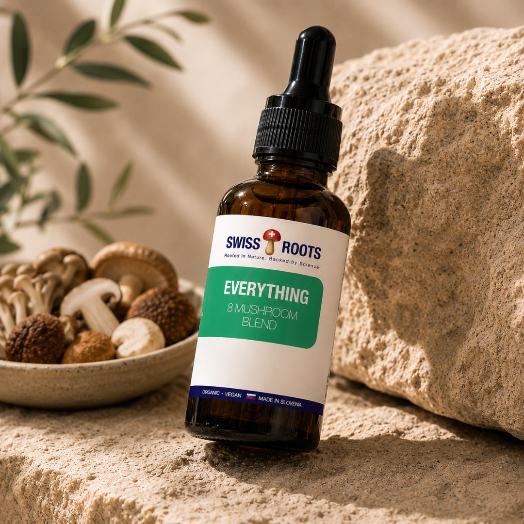 Swiss Roots™ Pilzkomplex, flüssiger Pilzextrakt, 30 ml