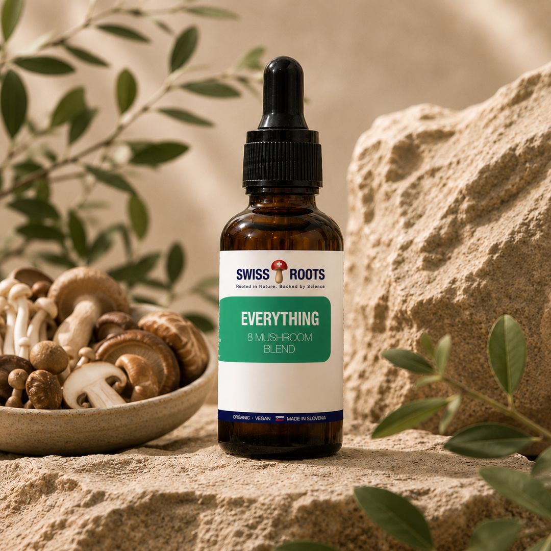 Swiss Roots™ Pilzkomplex, flüssiger Pilzextrakt, 30 ml