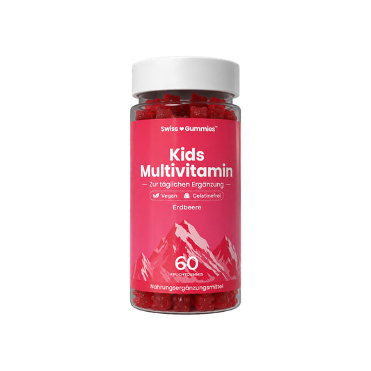Kids Multivitamin – Fruchtgummis mit 8 ausgewählten Vitaminen