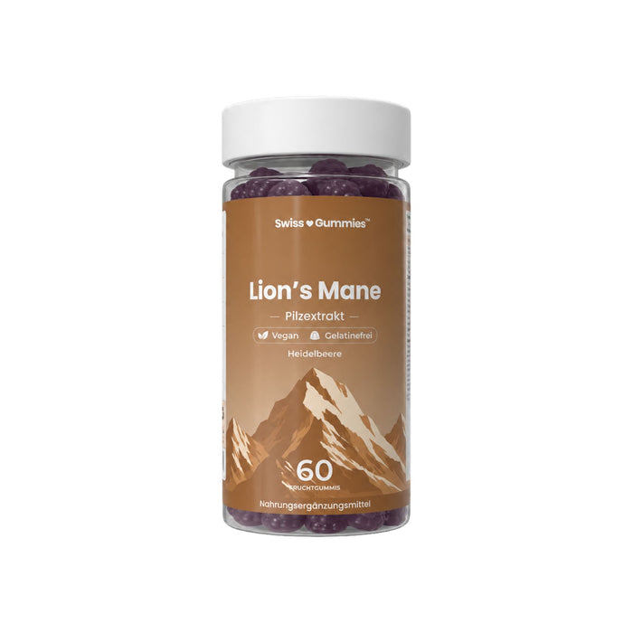 Lion’s Mane – Fruchtgummis mit 500 mg Hericium-Extrakt