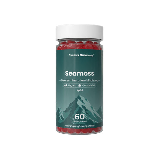 Seamoss – Fruchtgummis mit Sea-Moss-Extrakt, Vitamin C, Vitamin D3 und Jod