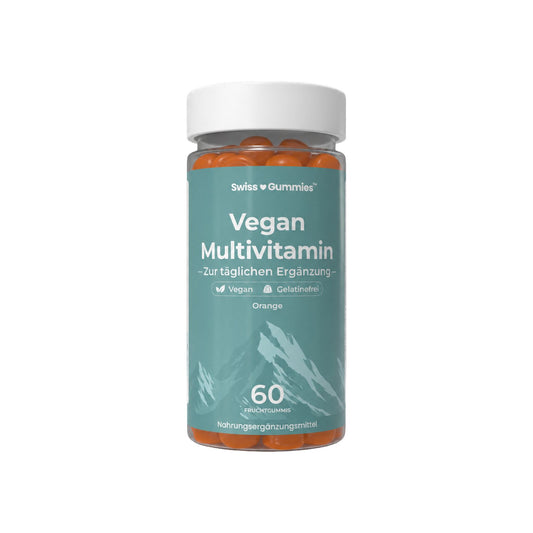 Vegan Multivitamin – Fruchtgummis mit 7 Vitaminen und 2 Mineralstoffen