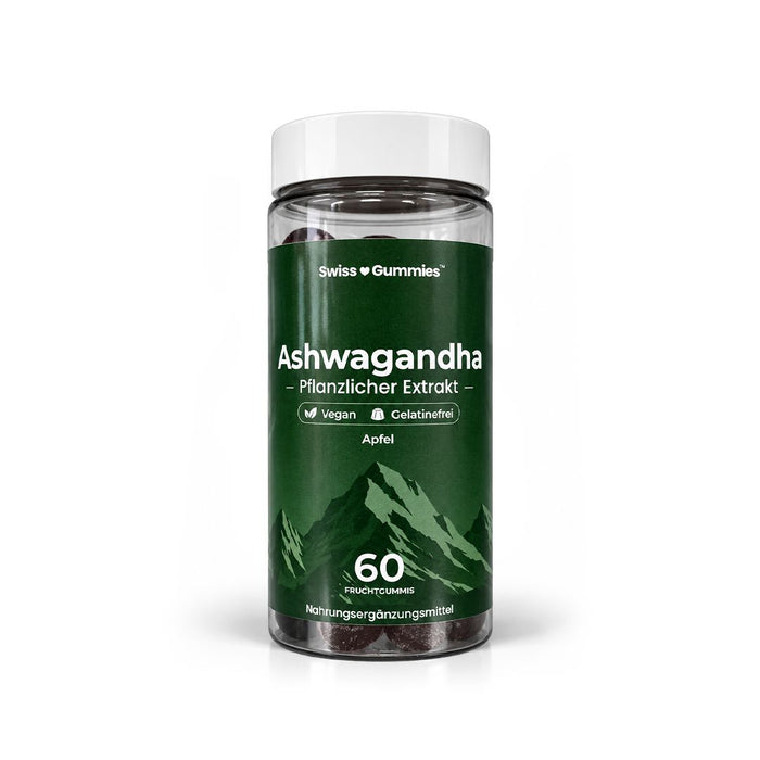 Ashwagandha – Fruchtgummis mit 300 mg Wurzelextrakt und Vitamin B6