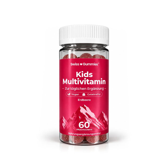 Kids Multivitamin – Fruchtgummis mit 8 ausgewählten Vitaminen