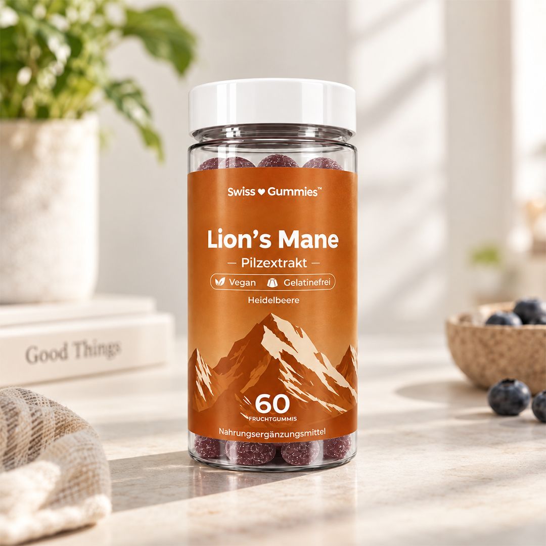 Lion’s Mane – Fruchtgummis mit 500 mg Hericium-Extrakt
