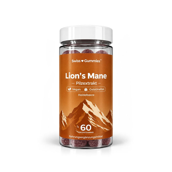 Lion’s Mane – Fruchtgummis mit 500 mg Hericium-Extrakt