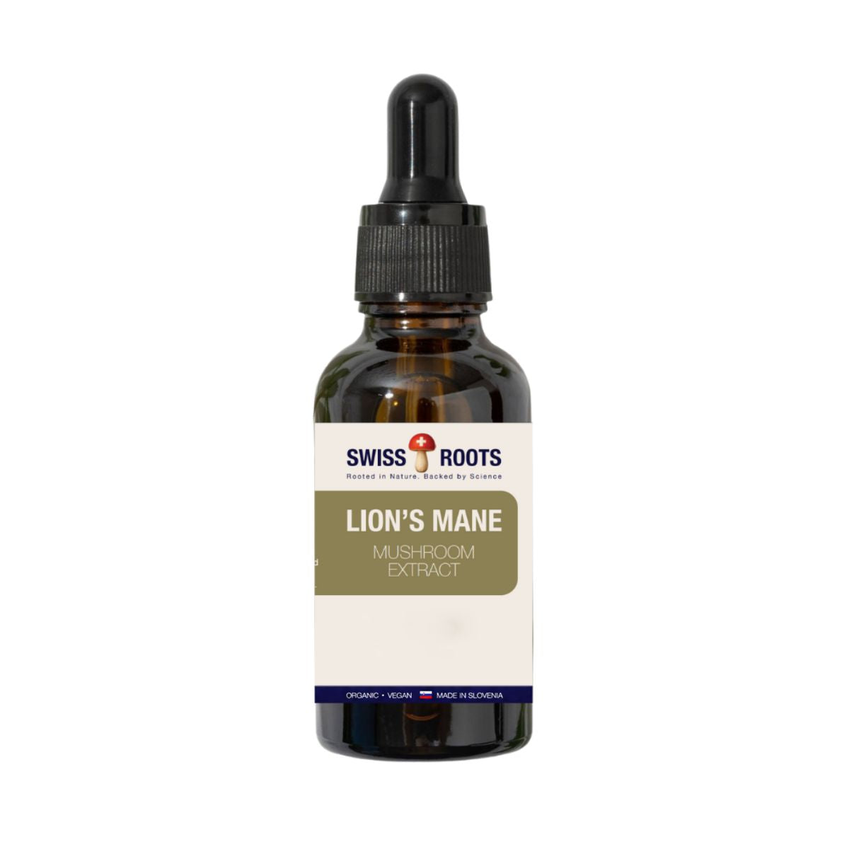 Swiss Roots lion's mane, mushroom extract liquid, 30 ml