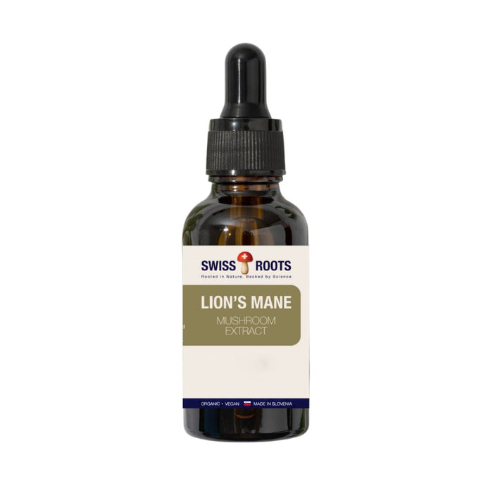 Swiss Roots Löwenmähne, flüssiger Pilzextrakt, 30 ml