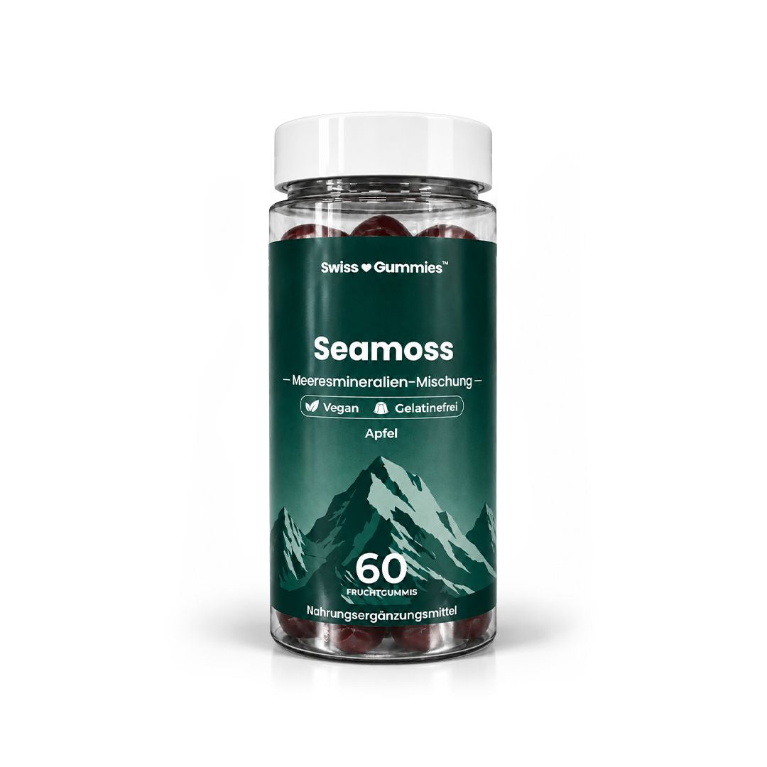 Seamoss – Fruchtgummis mit Sea-Moss-Extrakt, Vitamin C, Vitamin D3 und Jod