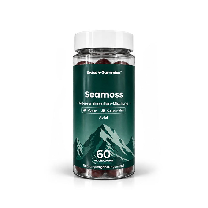 Seamoss – Fruchtgummis mit Sea-Moss-Extrakt, Vitamin C, Vitamin D3 und Jod