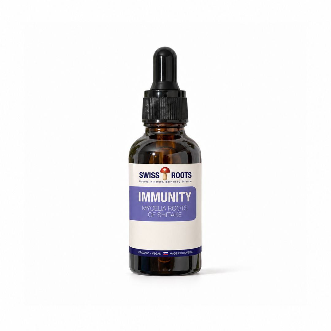 Swiss Roots™ Shiitake, flüssiger Pilzextrakt, 30 ml