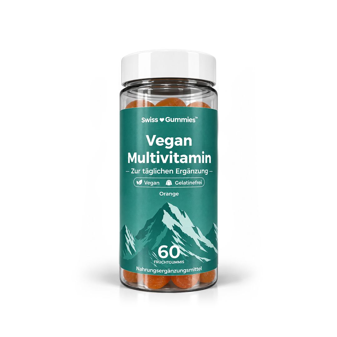 Vegan Multivitamin – gommes avec 7 vitamines et 2 minéraux
