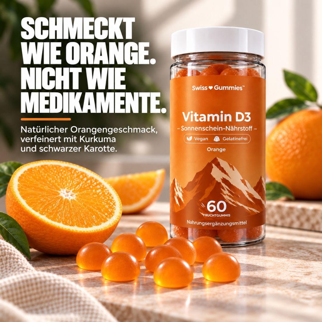 Vitamin D3 – Fruchtgummis mit 25 µg Vitamin D3